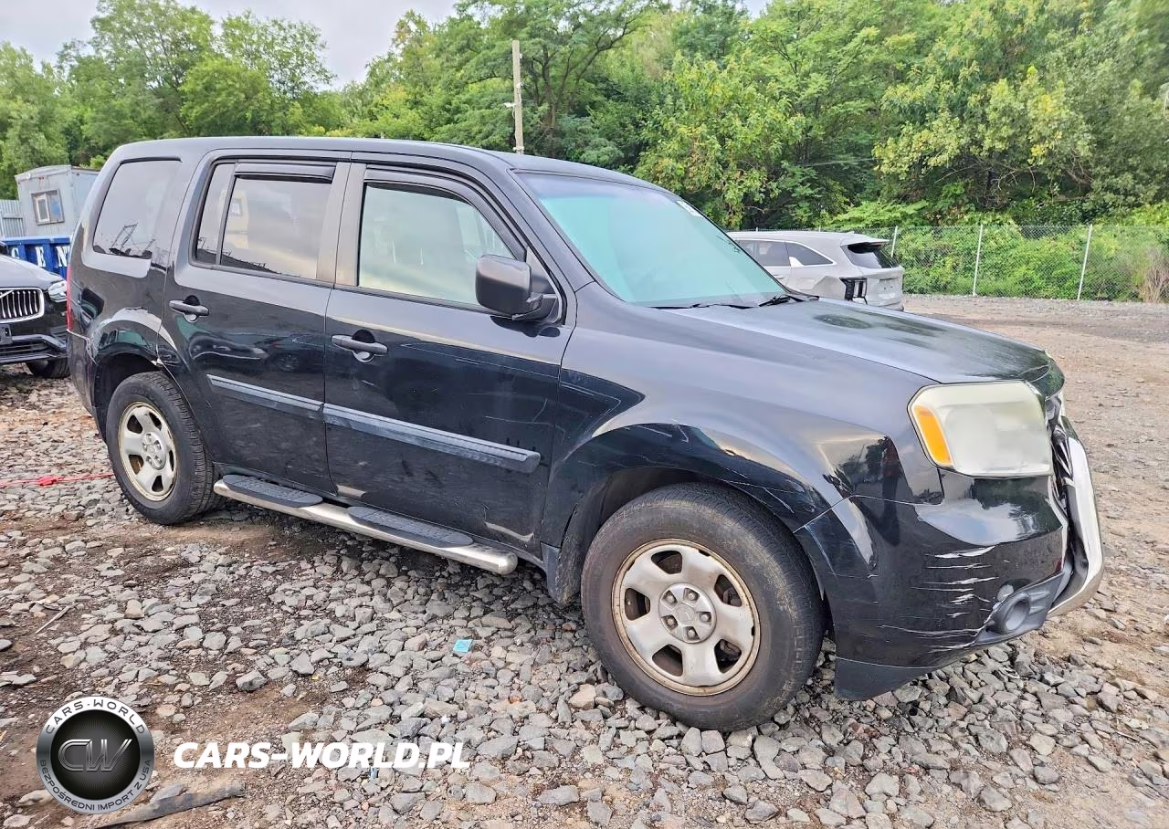2012 Honda Pilot Lx VIN:5FNYF4H21CB032900 - 4