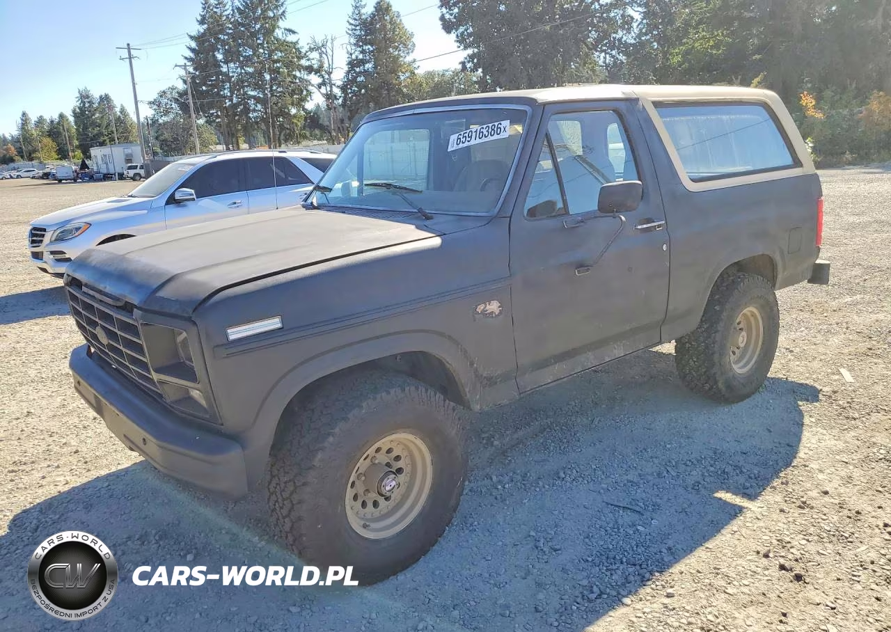 1985 Ford Bronco U100