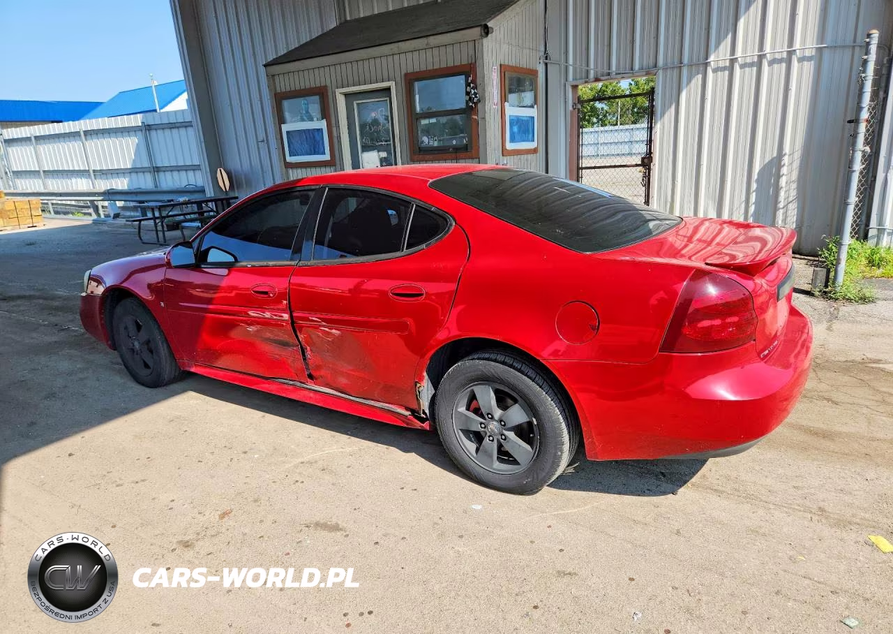 2008 Pontiac Grand Prix VIN:2G2WP552181129642 - 2