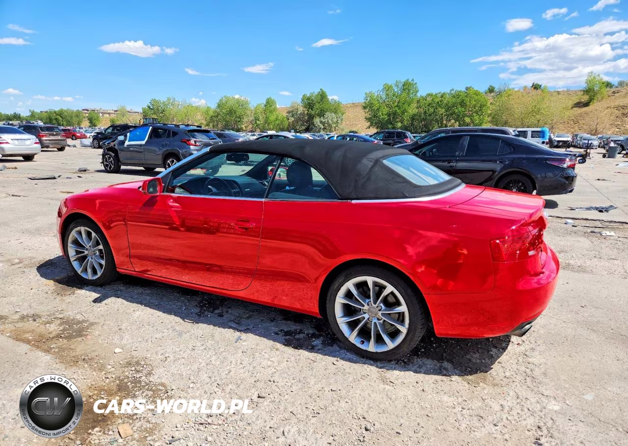 2014 Audi A5 Premium Plus VIN:WAULFAFH4EN013923 - 2