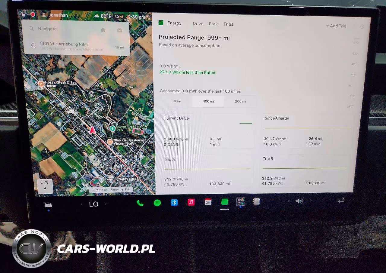 2022 Tesla Model S VIN:5YJSA1E65NF459932 - 9
