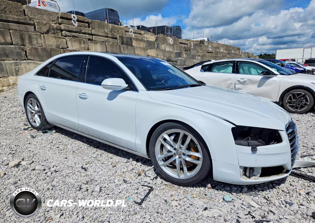 2015 Audi A8 L Quattro VIN:WAU32AFD1FN005871 - 4