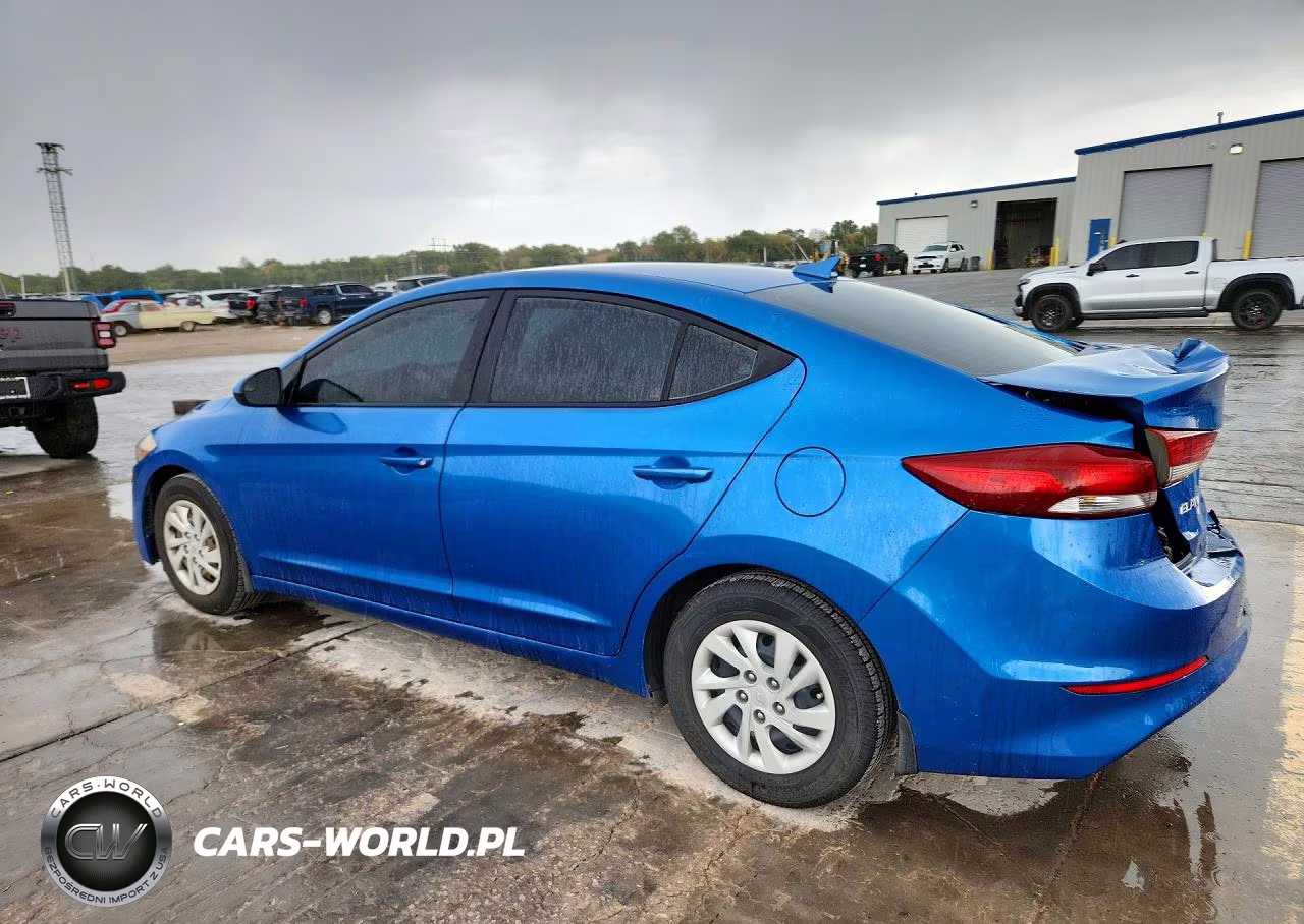 2017 Hyundai Elantra Se VIN:KMHD74LF6HU125914 - 2
