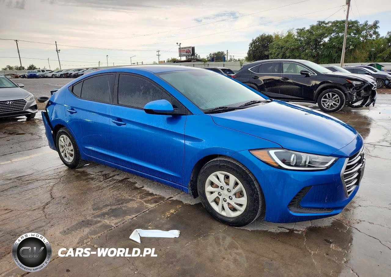 2017 Hyundai Elantra Se VIN:KMHD74LF6HU125914 - 4