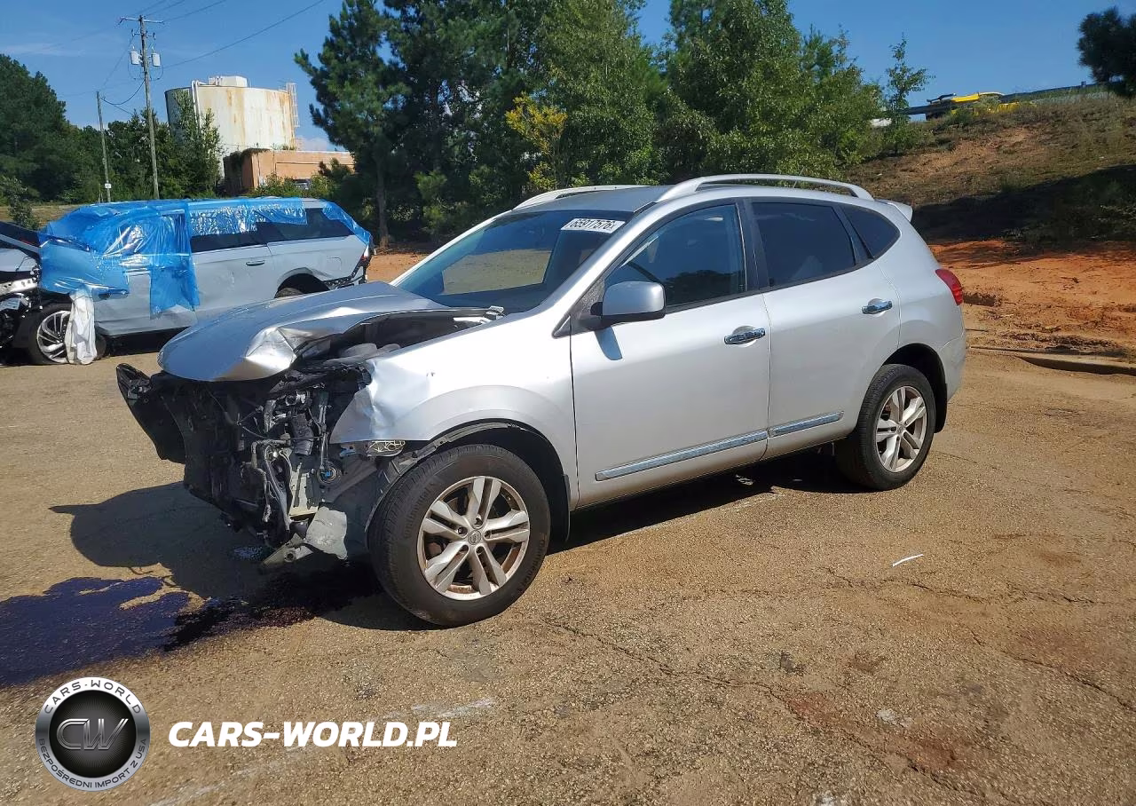 2013 Nissan Rogue S VIN:JN8AS5MT2DW503522 - 1