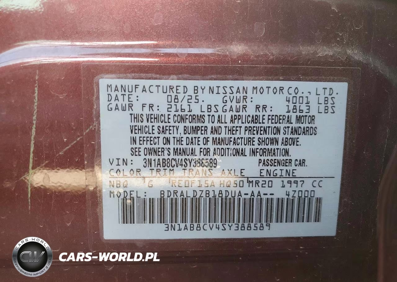2025 Nissan Sentra Sv VIN:3N1AB8CV4SY388589 - 12