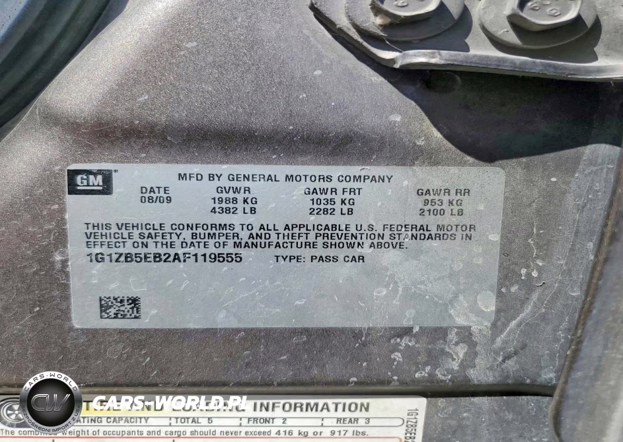 2010 Chevrolet Malibu Ls VIN:1G1ZB5EB2AF119555 - 12