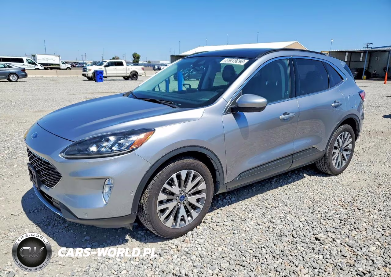 2021 Ford Escape Titanium VIN:1FMCU9J93MUA58343 - 1