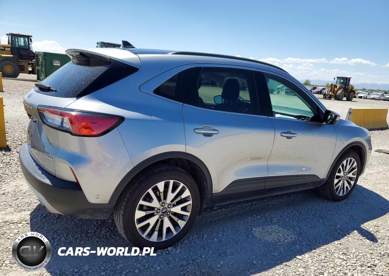 2021 Ford Escape Titanium VIN:1FMCU9J93MUA58343 - 3