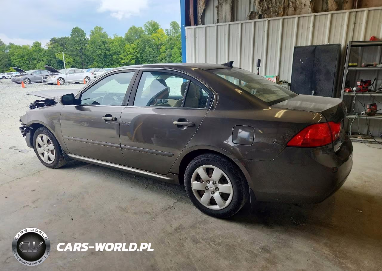 2009 Kia Optima Lx VIN:KNAGE228795325420 - 2