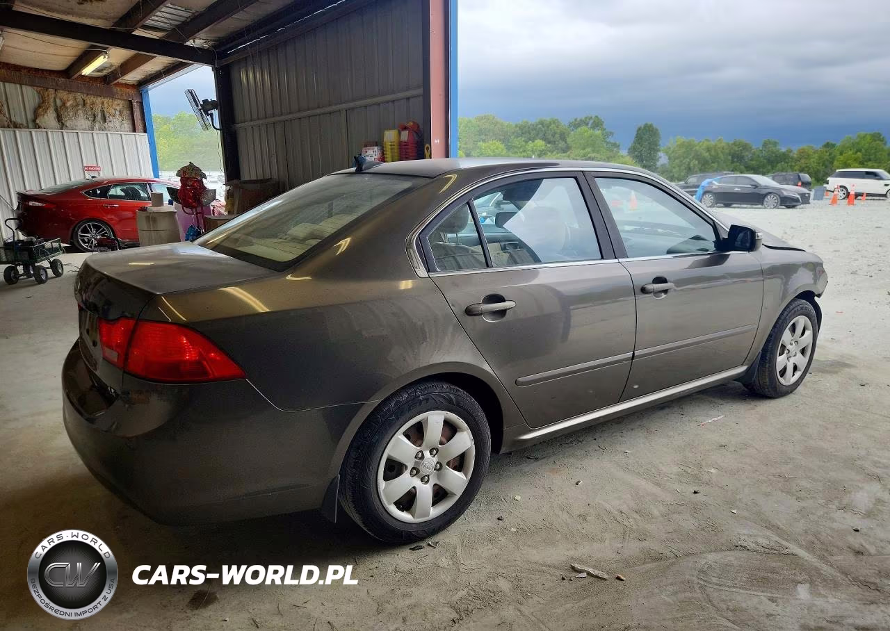 2009 Kia Optima Lx VIN:KNAGE228795325420 - 3