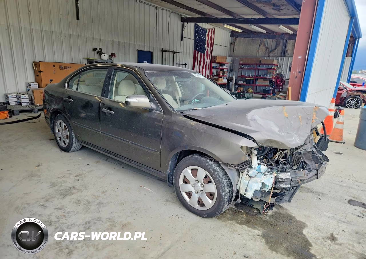 2009 Kia Optima Lx VIN:KNAGE228795325420 - 4