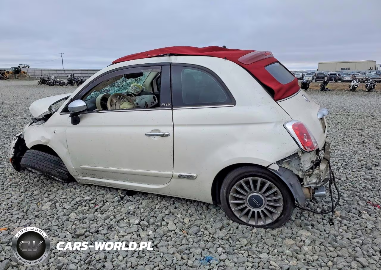 2012 Fiat 500 Lounge VIN:3C3CFFER3CT386169 - 2