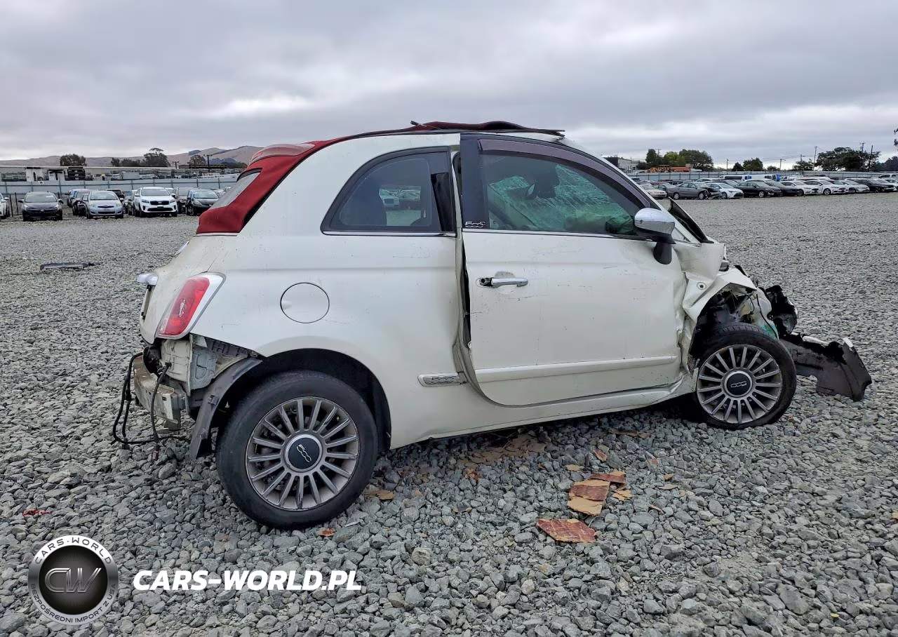 2012 Fiat 500 Lounge VIN:3C3CFFER3CT386169 - 3