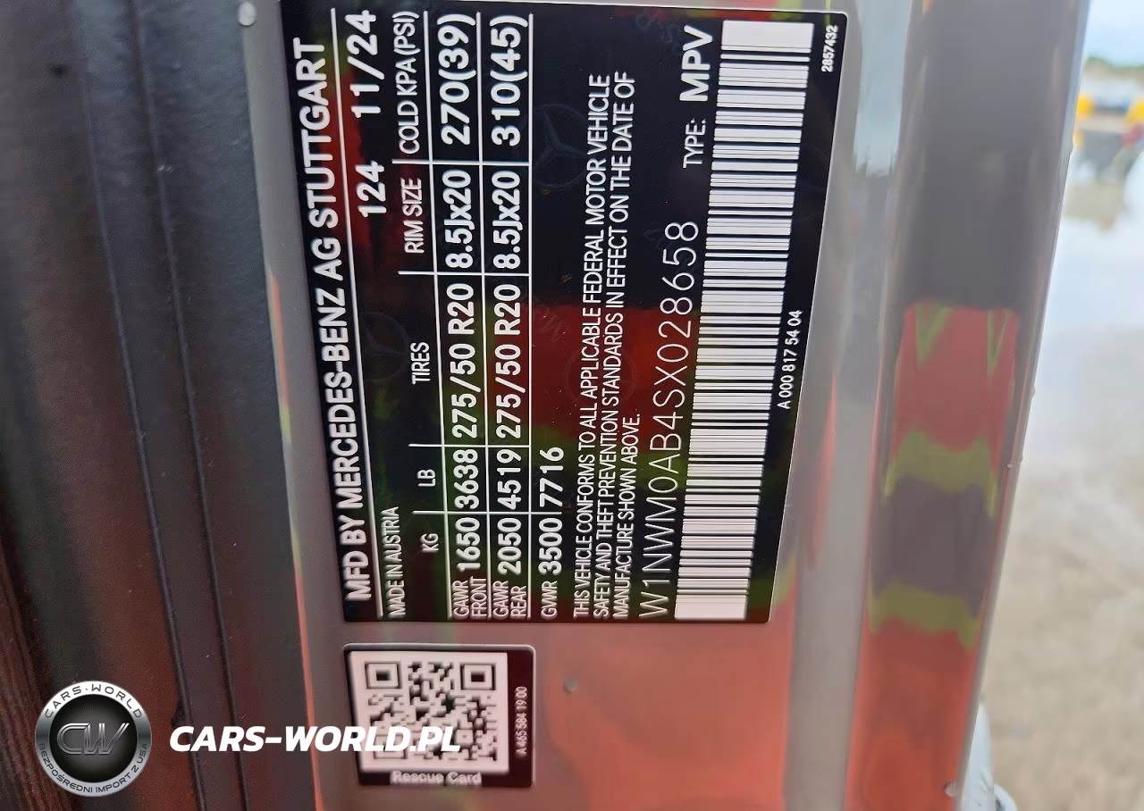 2025 Mercedes-Benz G 580E VIN:W1NWM0AB4SX028658 - 13