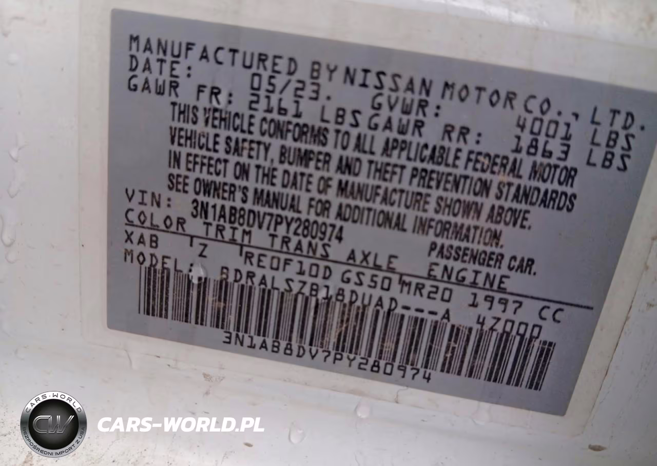 2023 Nissan Sentra Sr VIN:3N1AB8DV7PY280974 - 12