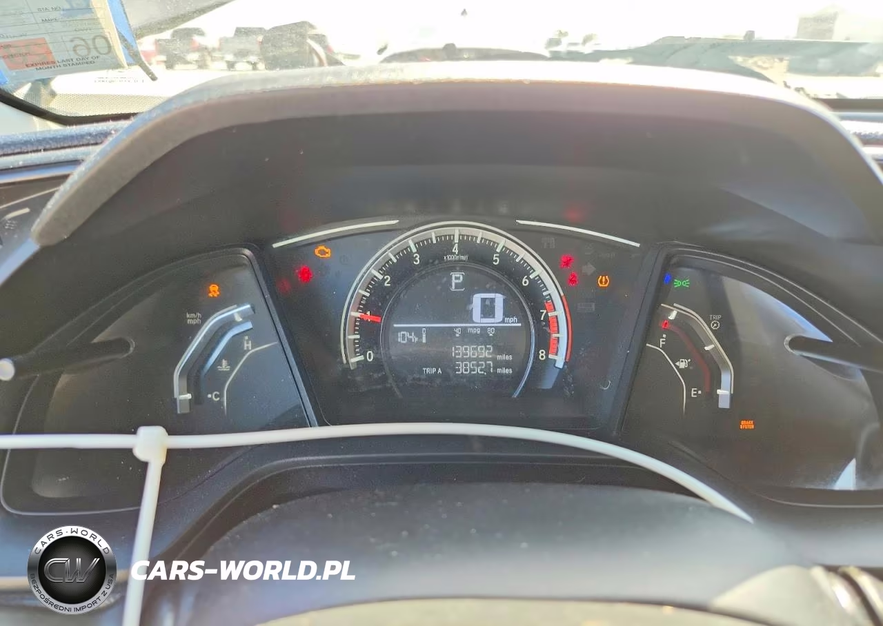 2017 Honda Civic Lx VIN:2HGFC2F57HH543838 - 9
