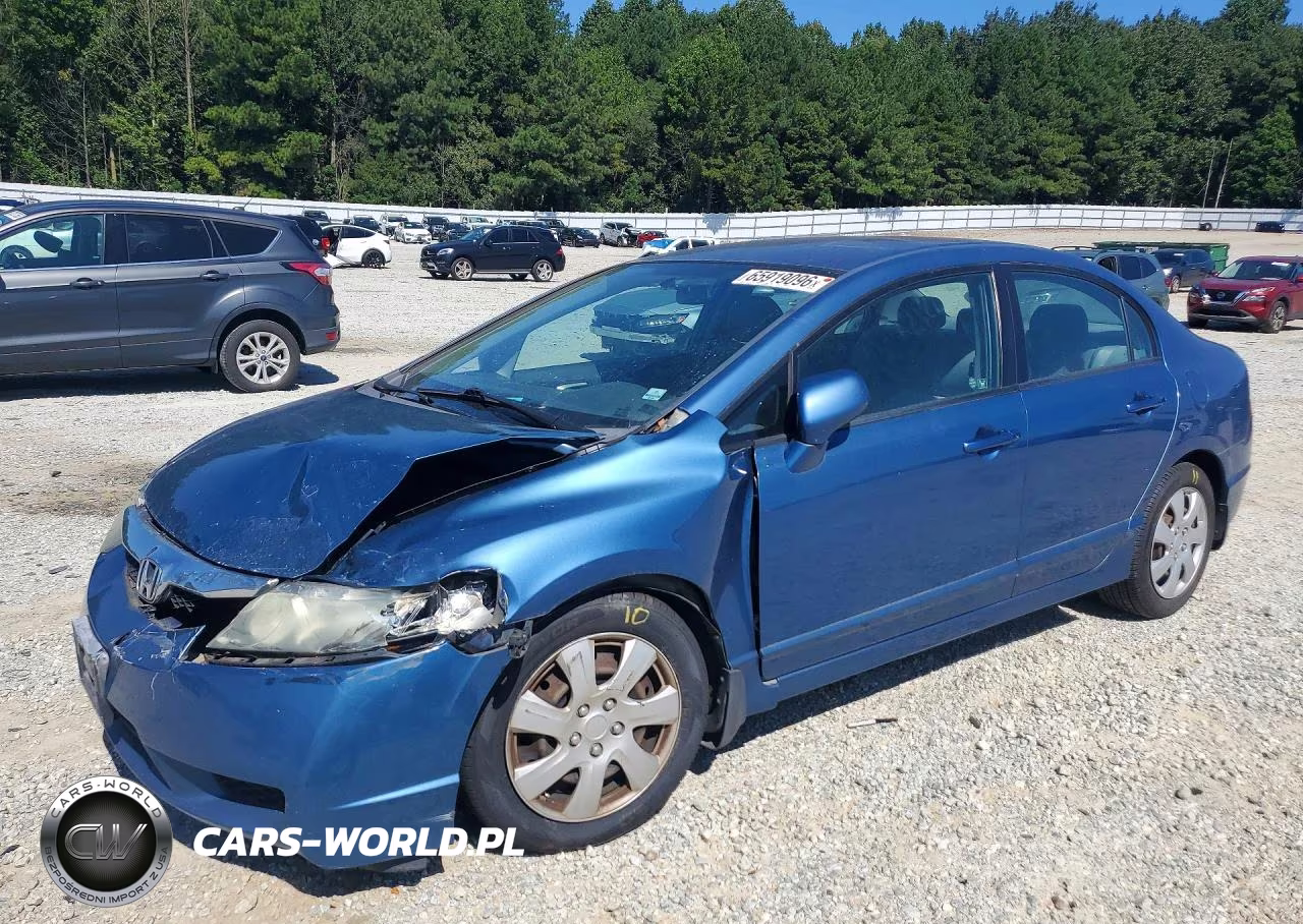 2009 Honda Civic Lx VIN:1HGFA16519L028158 - 1