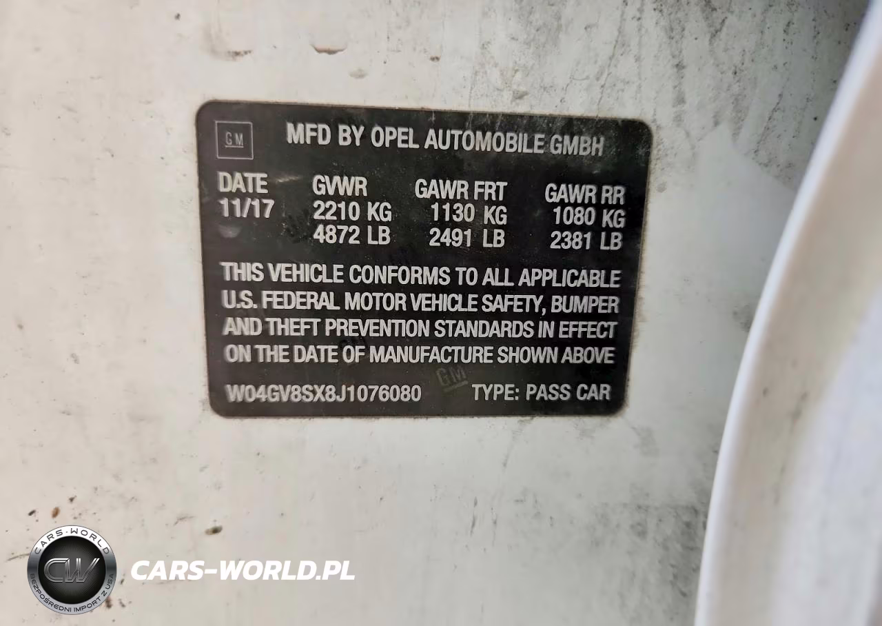 2018 Buick Regal Tourx Essence VIN:W04GV8SX8J1076080 - 12