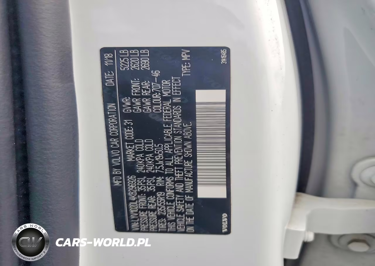 2019 Volvo Xc60 T5 Inscription VIN:LYV102DL4KB296926 - 12