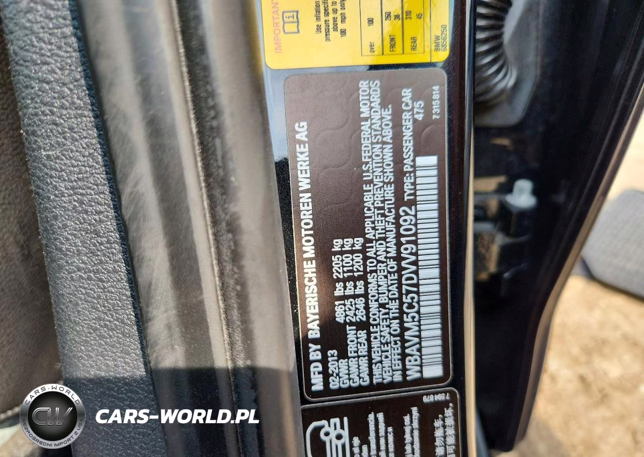 2013 BMW X1 xDrive35I VIN:WBAVM5C57DVV91092 - 12