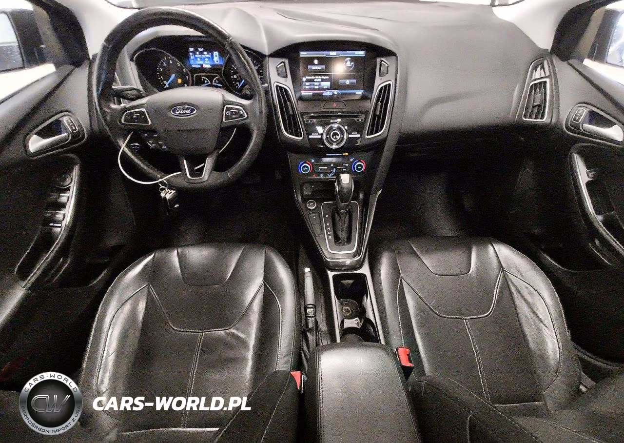 2015 Ford Focus Titanium VIN:1FADP3J27FL200966 - 8