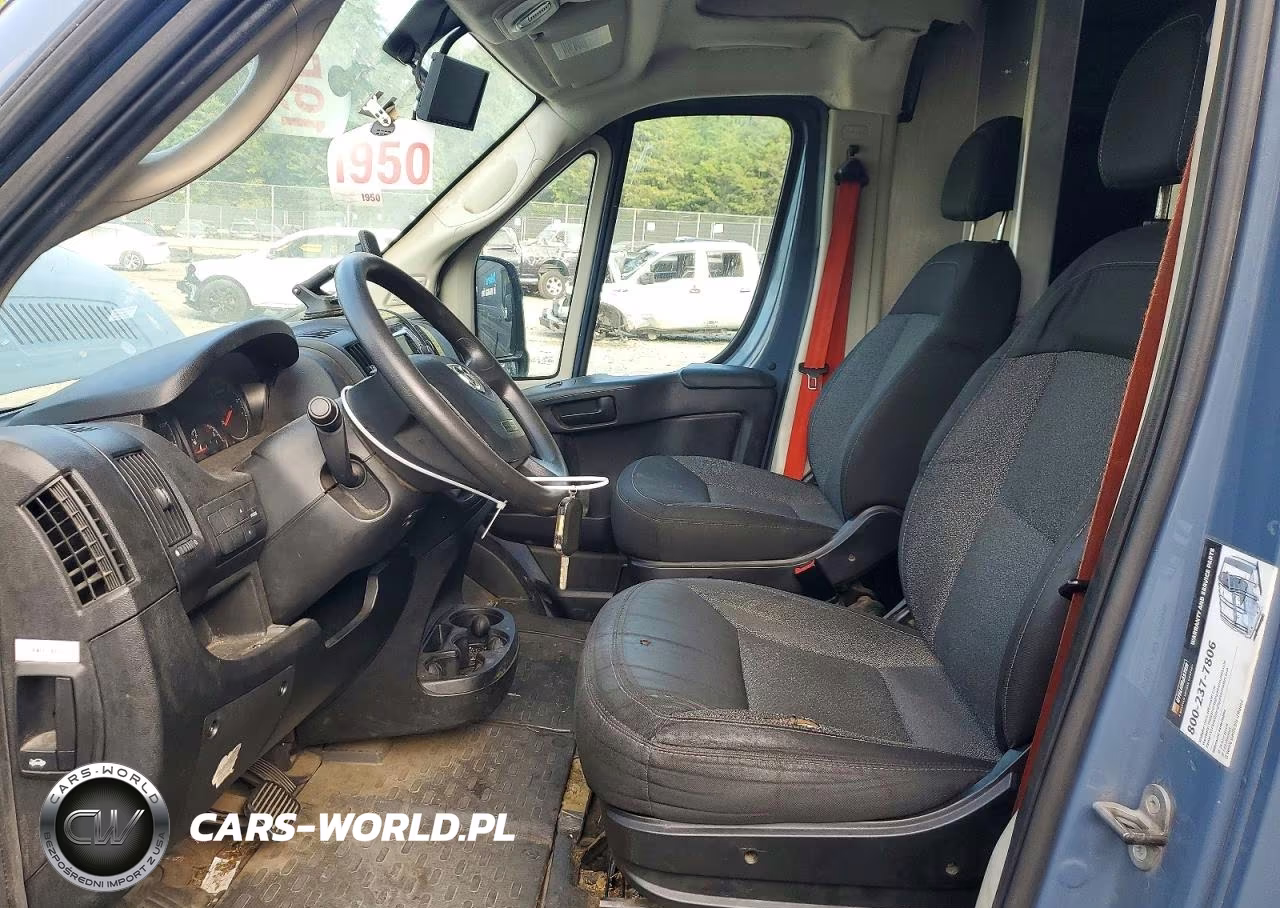 2020 Ram Promaster 3500 Delivery Van VIN:3C6URVJG1LE128881 - 7