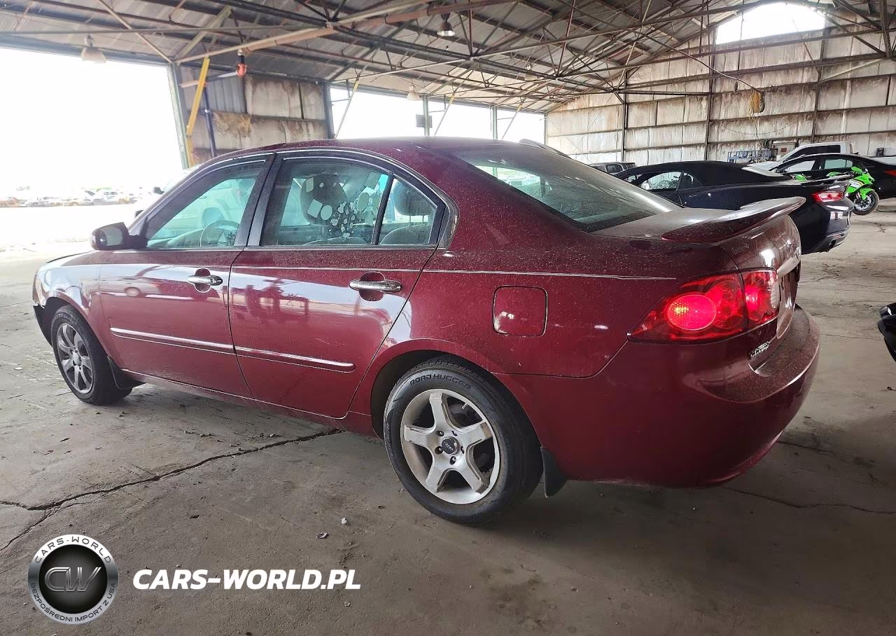 2007 Kia Optima Lx VIN:KNAGE123775113841 - 2