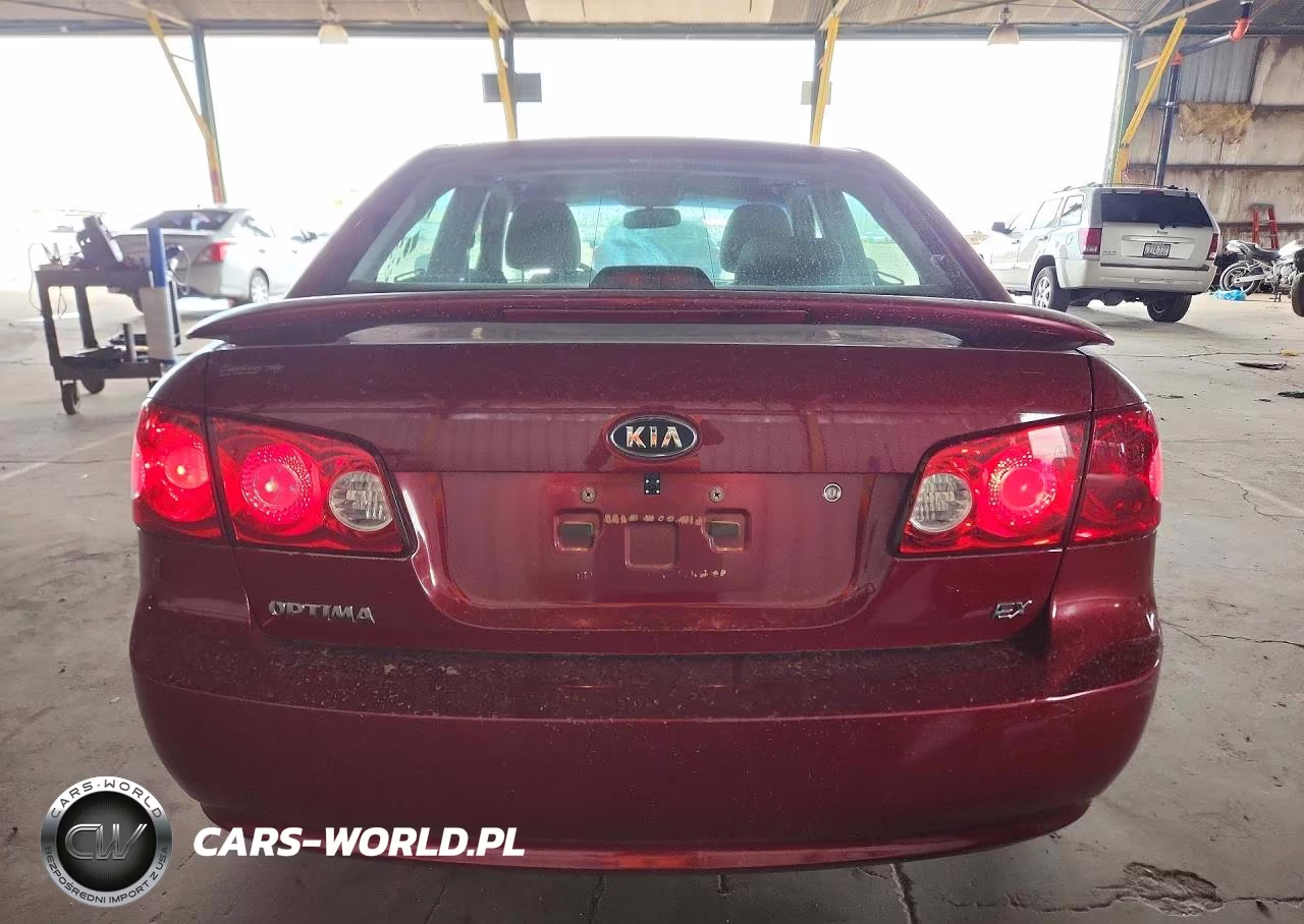 2007 Kia Optima Lx VIN:KNAGE123775113841 - 6
