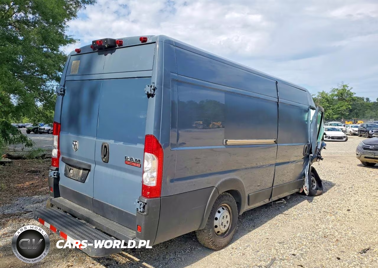 2020 Ram Promaster 3500 Vf Delivery Van VIN:3C6URVJG5LE140452 - 3