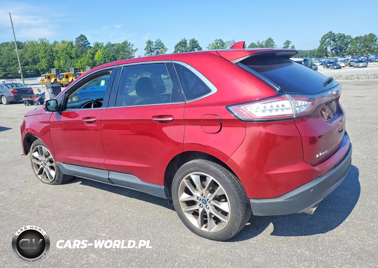2018 Ford Edge Titanium VIN:2FMPK3K8XJBB70357 - 2