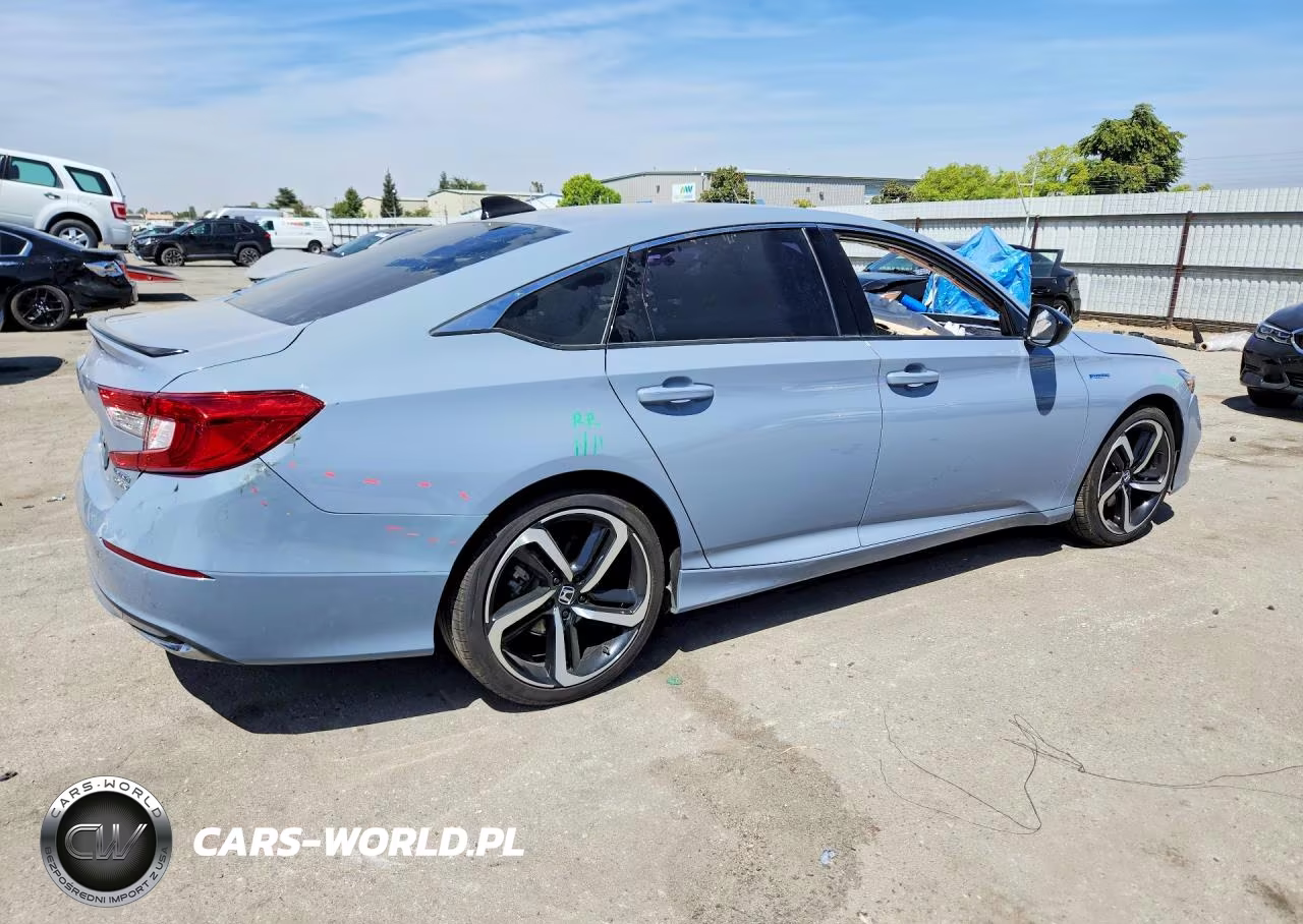 2022 Honda Accord Hybrid Sport VIN:1HGCV3F22NA022934 - 3