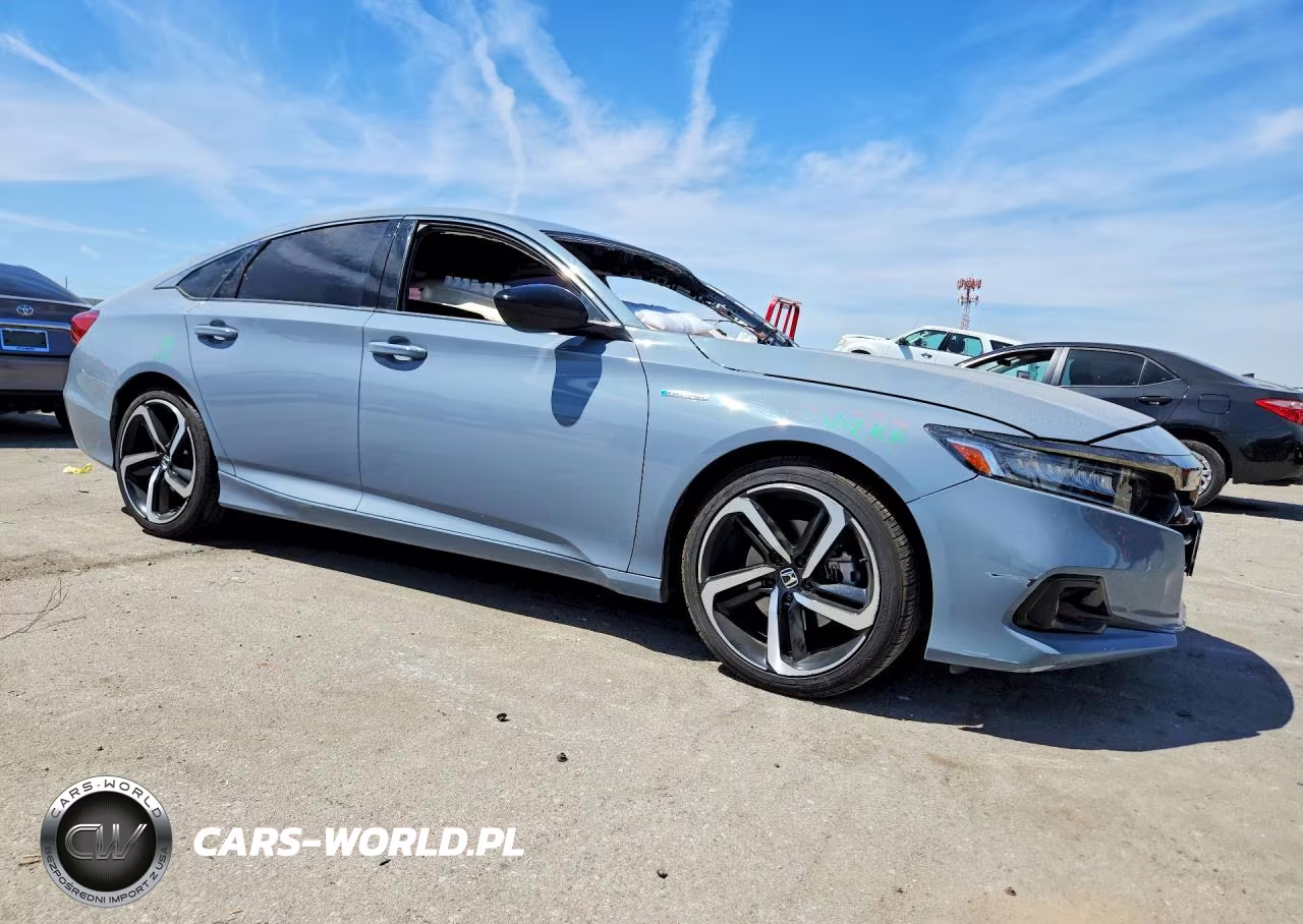 2022 Honda Accord Hybrid Sport VIN:1HGCV3F22NA022934 - 4