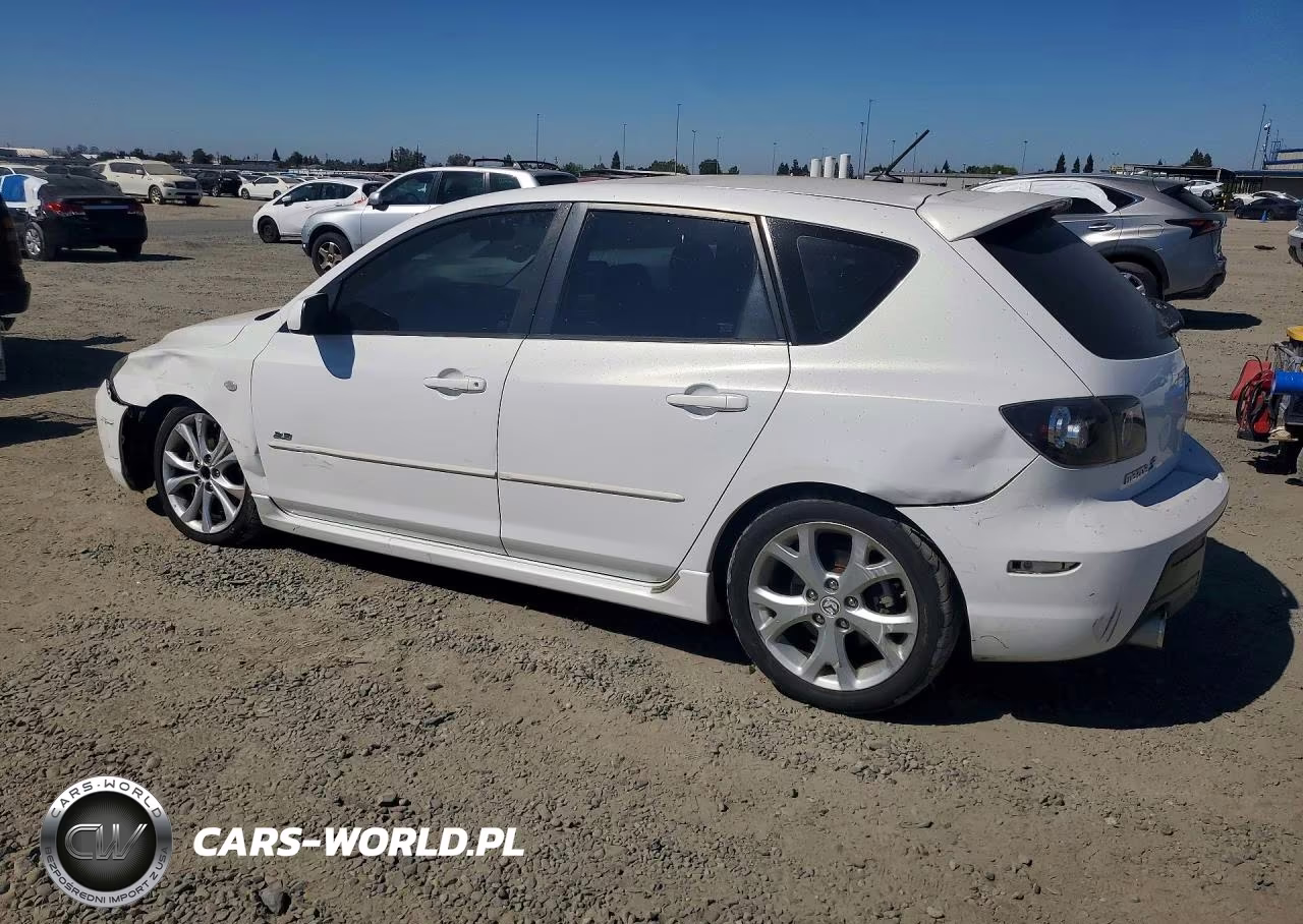 2008 Mazda 3 Hatchback VIN:JM1BK344081165067 - 2