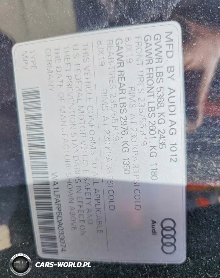 2013 Audi Q5 Premium Plus VIN:WA1LFAFP5DA033074 - 14