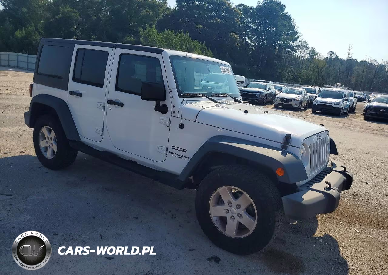 2017 Jeep Wrangler Unlimited Sport VIN:1C4BJWDGXHL685179 - 4