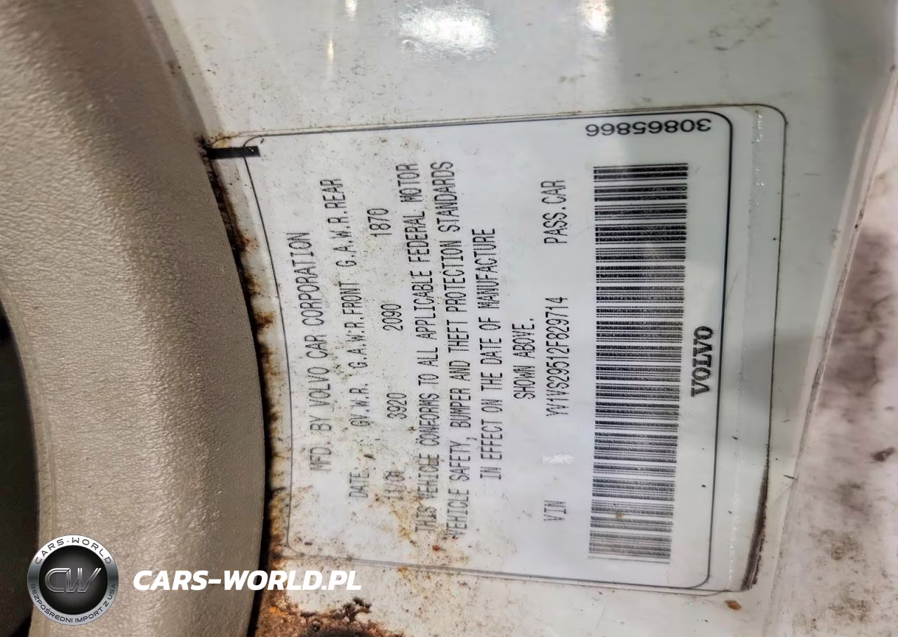 2002 Volvo S40 1.9T VIN:YV1VS29512F829714 - 12