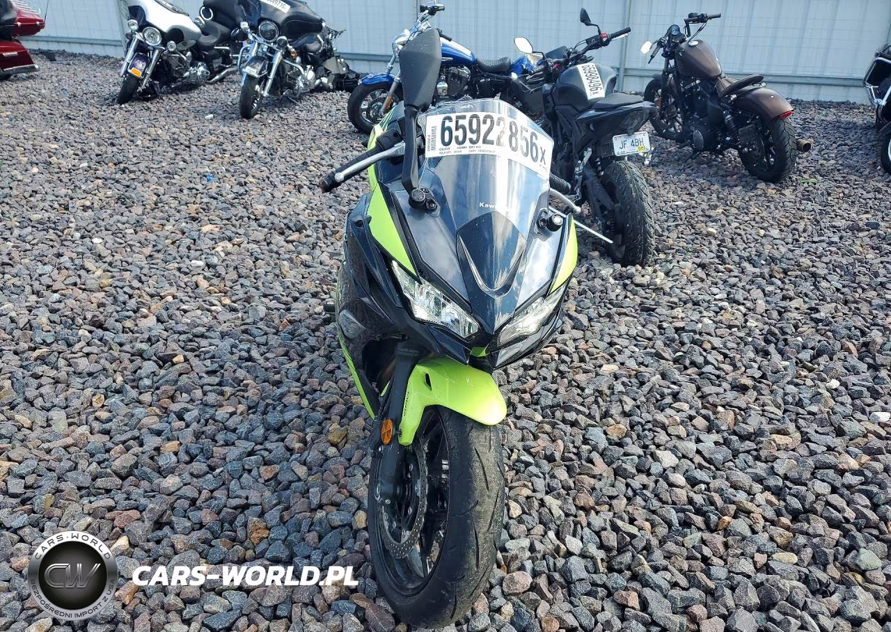 2026 Kawasaki Ex650 P VIN:ML5EXEP18TDAH4706 - 2