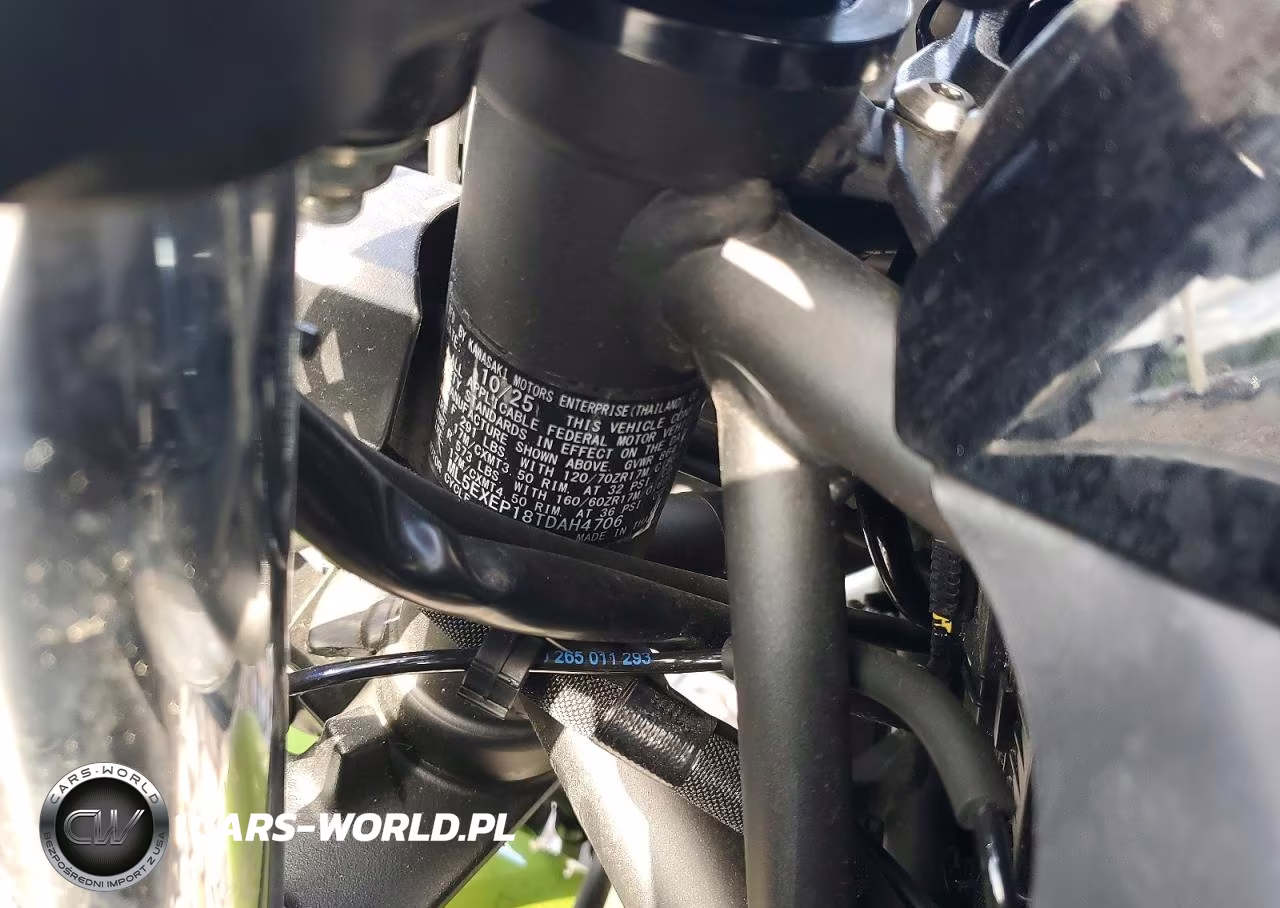2026 Kawasaki Ex650 P VIN:ML5EXEP18TDAH4706 - 9