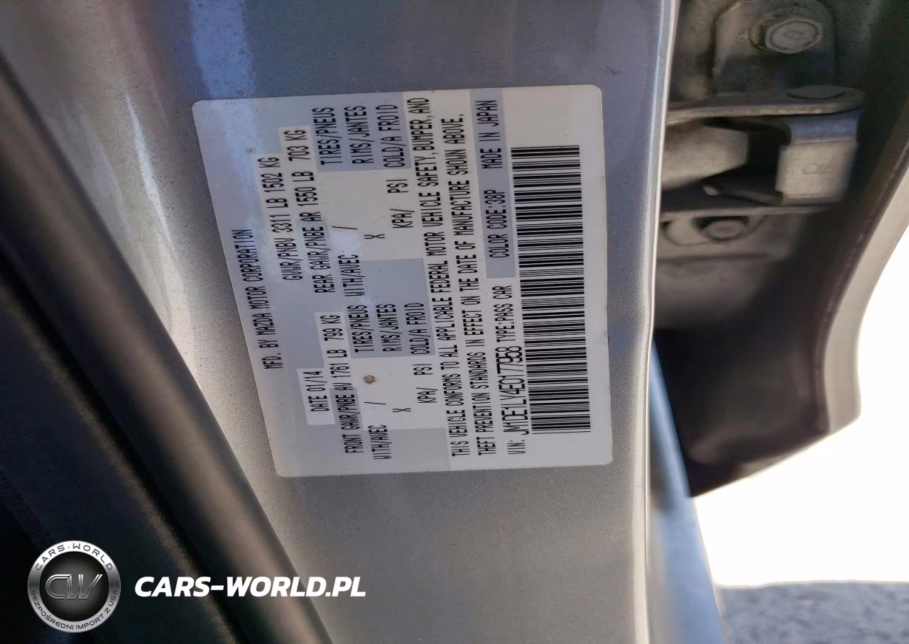 2014 Mazda Mazda2 Touring VIN:JM1DE1LY4E0177958 - 13