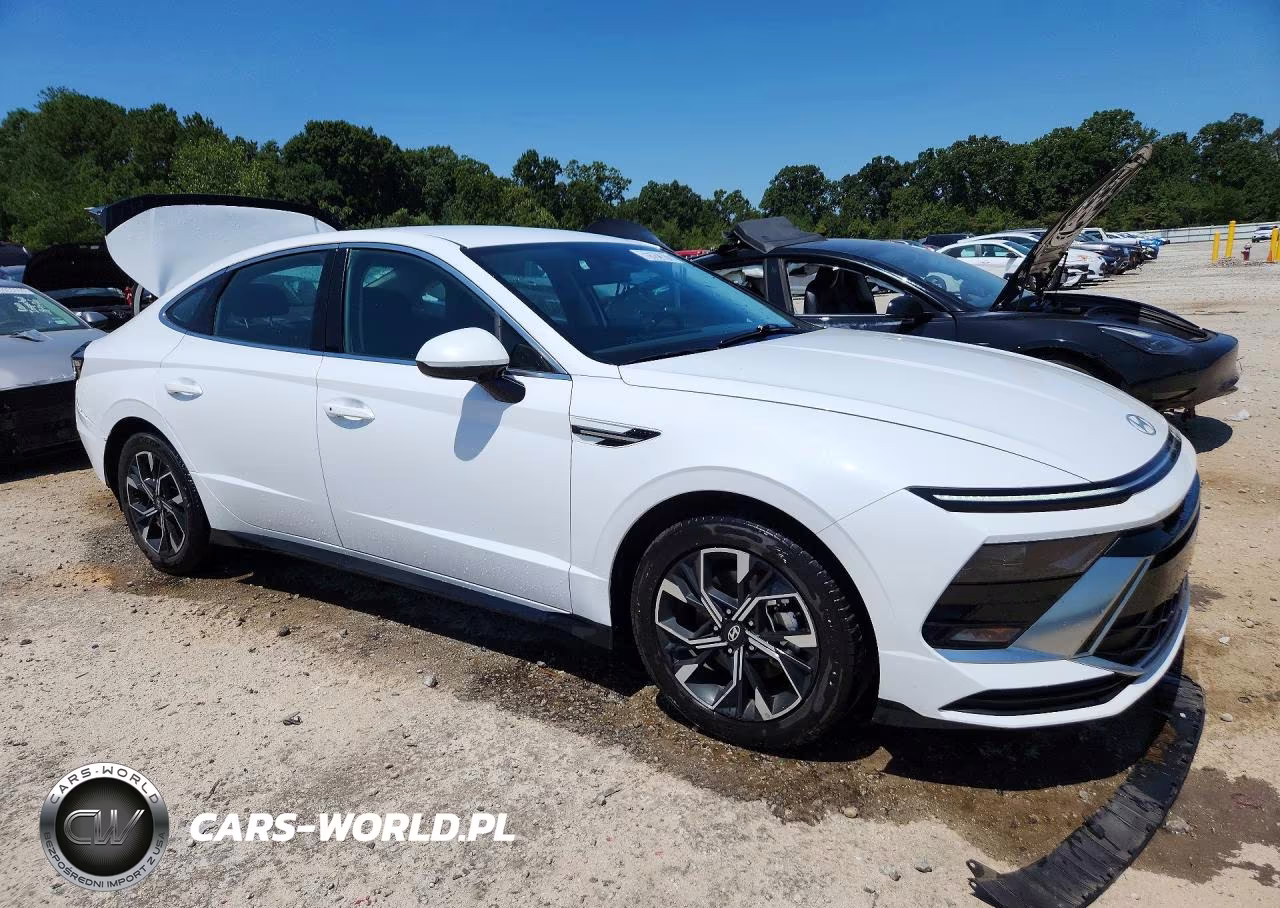 2025 Hyundai Sonata Sel VIN:KMHL64JA4SA450284 - 4