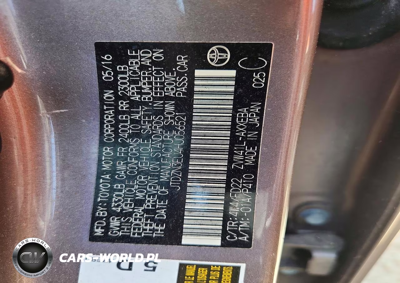 2017 Toyota Prius V Two VIN:JTDZN3EU4HJ056521 - 12