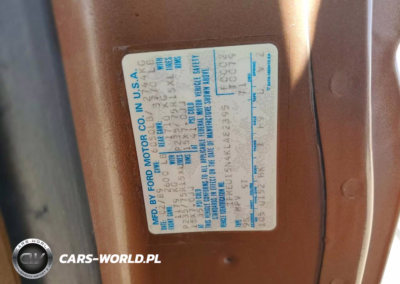 1989 Ford Bronco U100 VIN:1FMEU15N4KLA82395 - 12