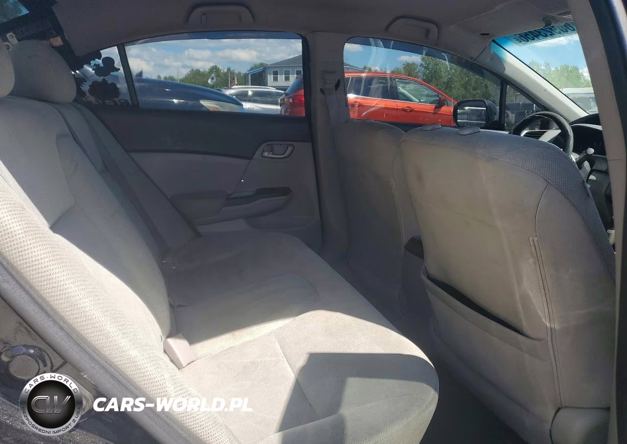 2012 Honda Civic Lx VIN:19XFB2F51CE016710 - 10
