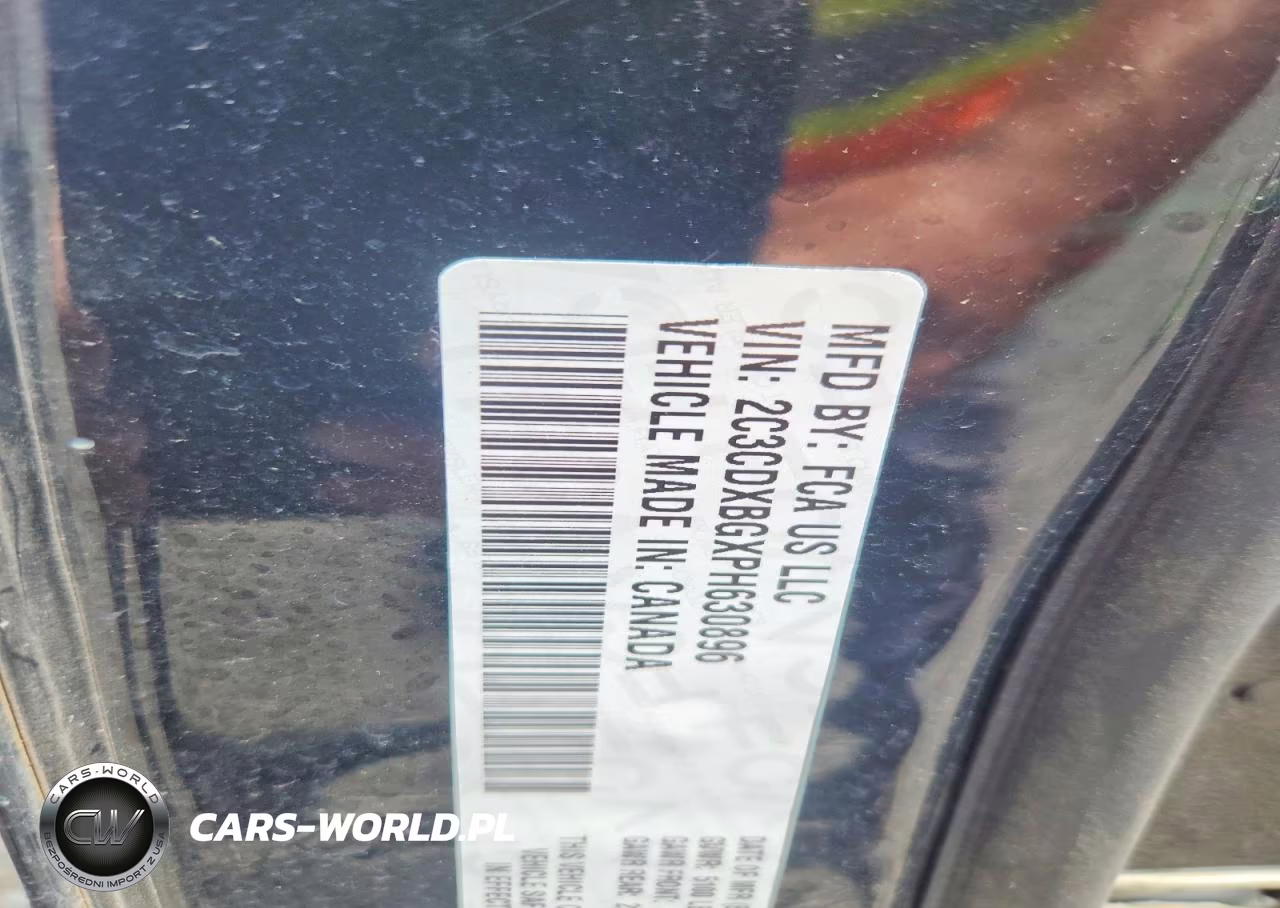 2023 Dodge Charger Sxt VIN:2C3CDXBGXPH630896 - 12