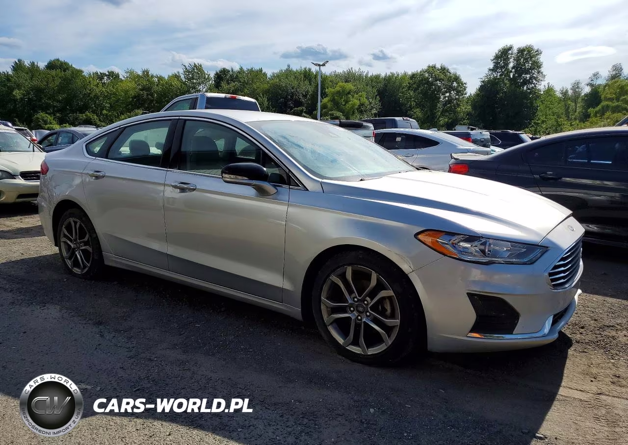 2019 Ford Fusion Sel VIN:3FA6P0CD7KR224685 - 4