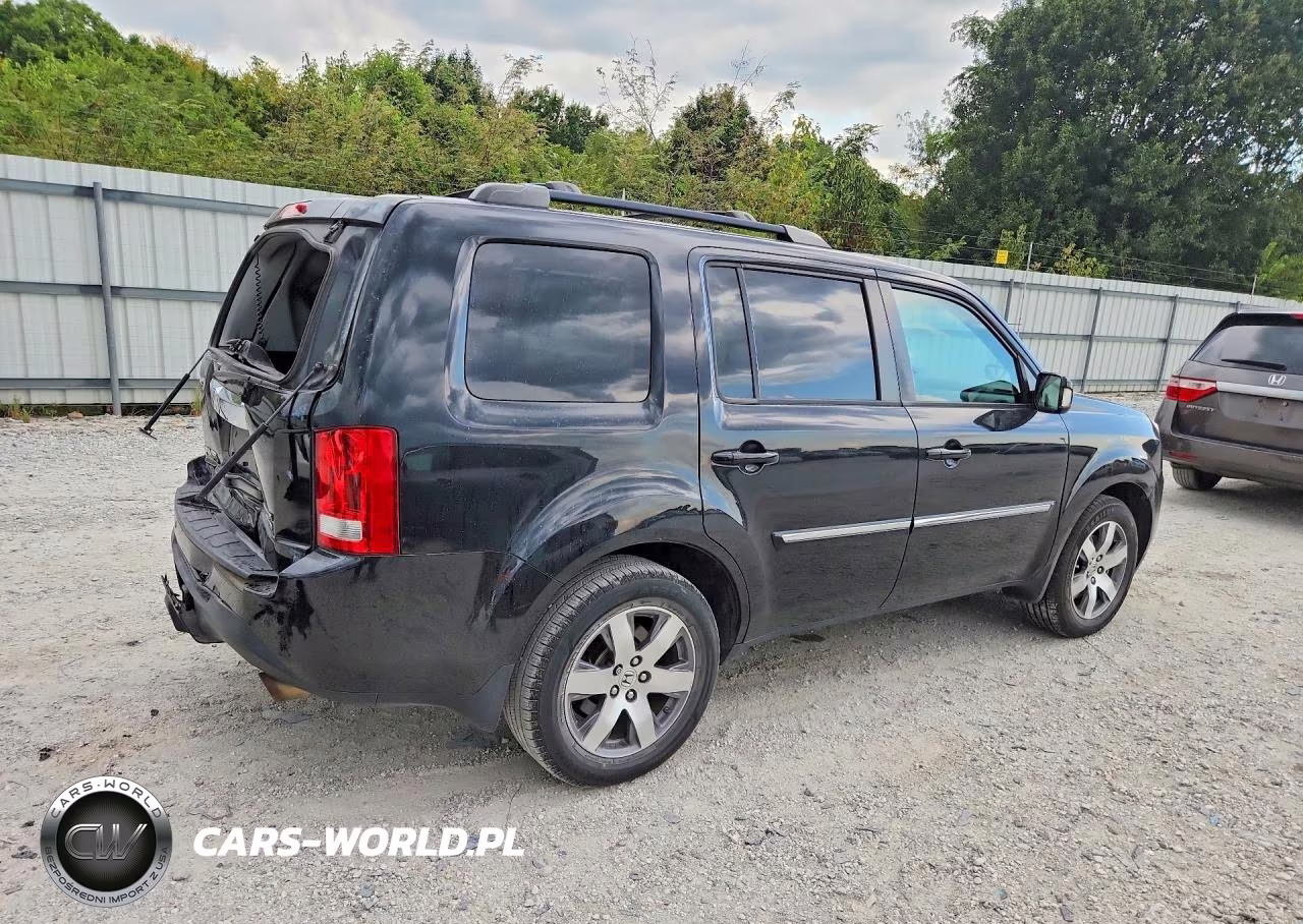 2015 Honda Pilot Touring VIN:5FNYF4H92FB023544 - 3