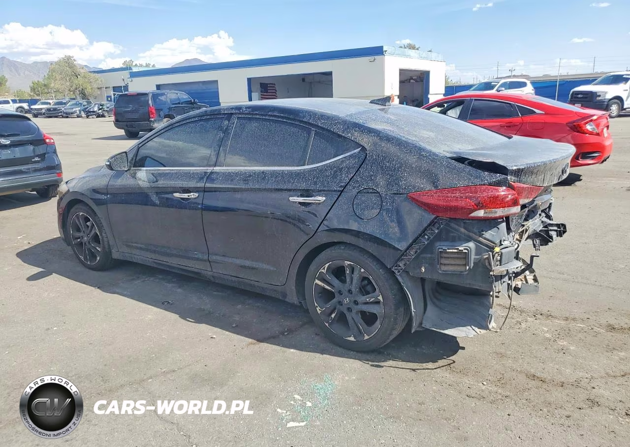 2017 Hyundai Elantra Limited VIN:5NPD84LF3HH016970 - 2
