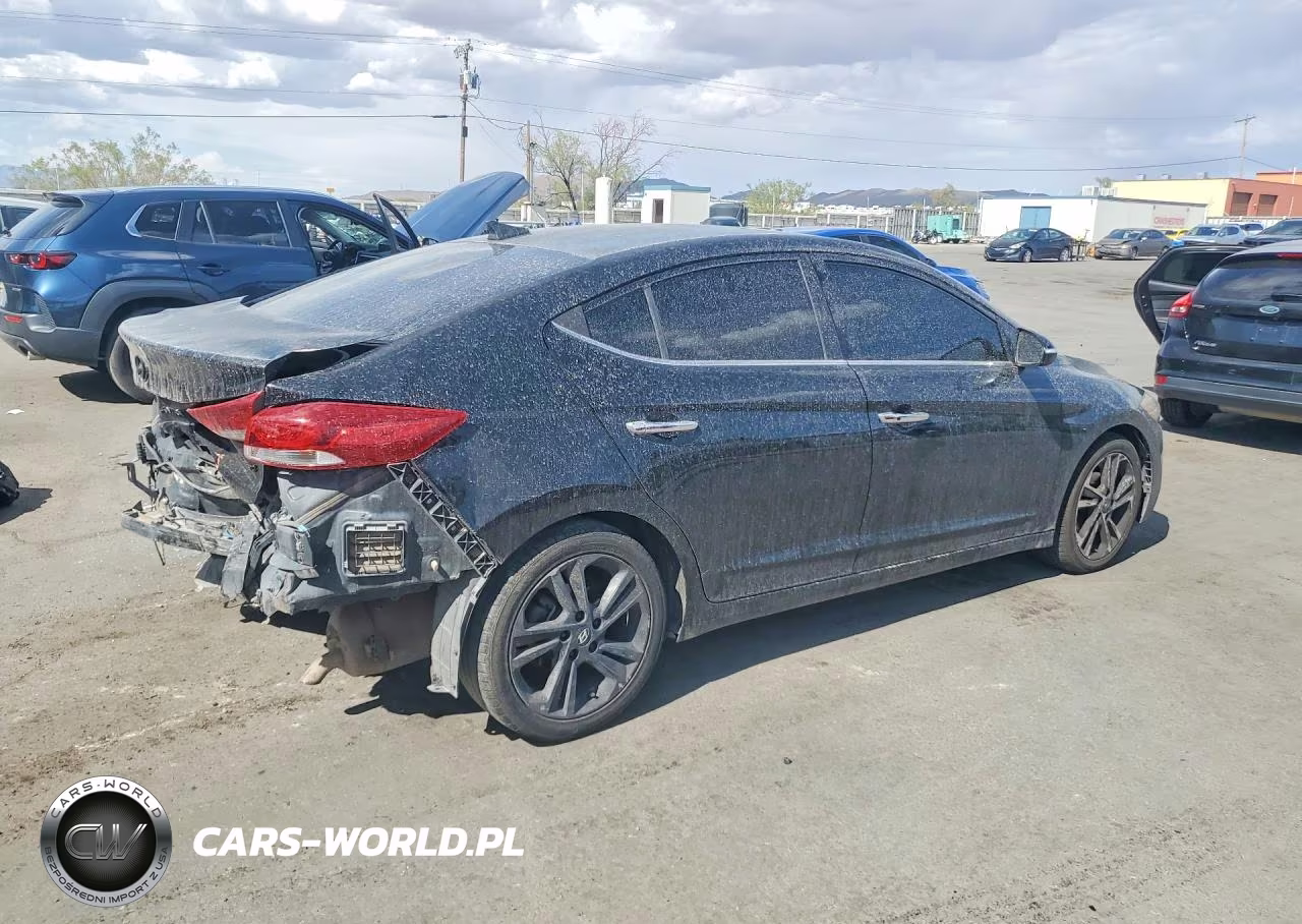 2017 Hyundai Elantra Limited VIN:5NPD84LF3HH016970 - 3