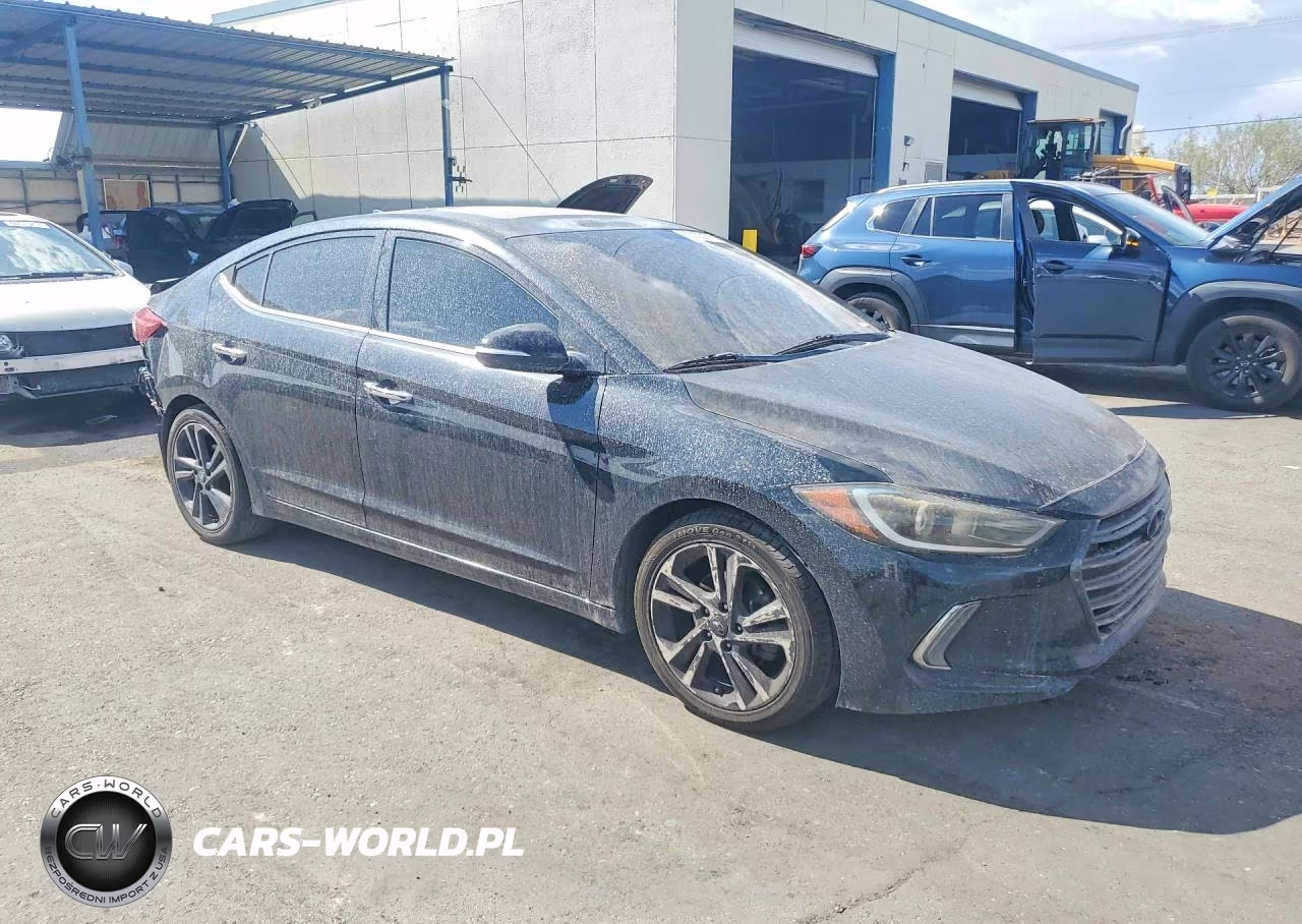 2017 Hyundai Elantra Limited VIN:5NPD84LF3HH016970 - 4
